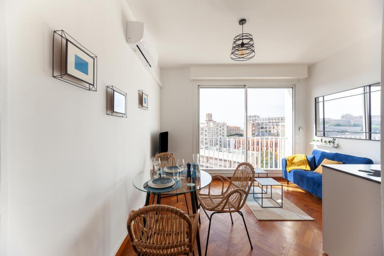 Le Saint Jean - Appt Avec Vue Sur Lentree Du Vieux Port Lejlighed Marseille Eksteriør billede